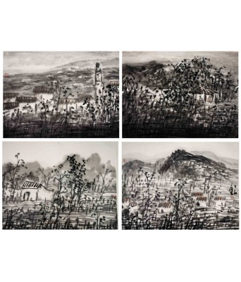Four Zengmi Landscape