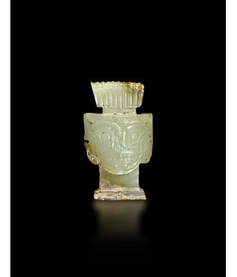 A Chinese Jade Figures Shijiahe Culture
