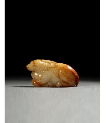 A Chinese Jade Deer Song Yuan Dynasty