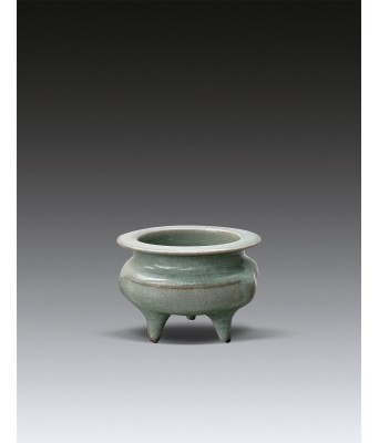 A Chinese Celadon Tripod Censer Song Dynasty 960-1279