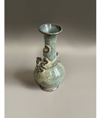 A Chinese Yixing Jun Glazed Clay Vase