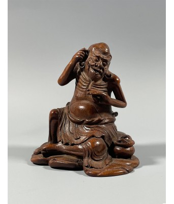 A Chinese Bamboo Luohan Qing Dynasty 1644-1912