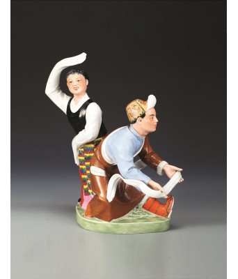 A Chinese Famille Rose Figures