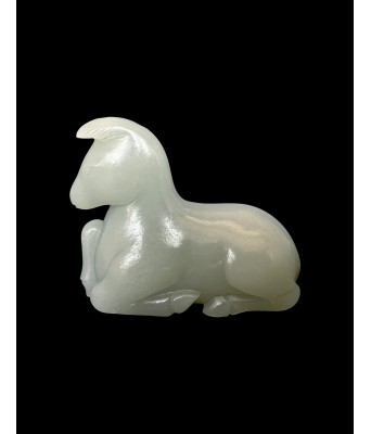 A Chinese White Jade Golt Qing Qianlong Period 1736-1796