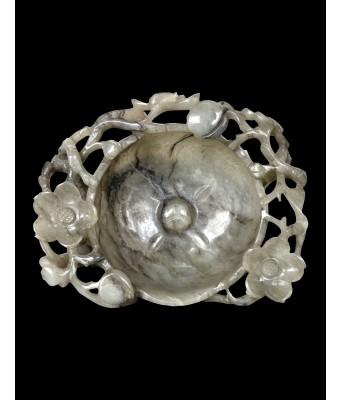 A Chinese White Jade Plum Cup Ming Dynasty 1368-1644
