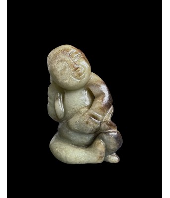 A Chinese White Jade Figure Song Dynasty 960-1279