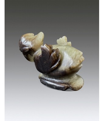 A Chinese Jade Bird Censor Top Liao Jin Dynasty