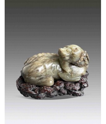 A Chinese Jade Animal Song Dynasty 960-1796