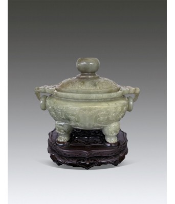 A Chinese Archaistic TaoTie Pattern Censor Ming Dynasty 1368-1644