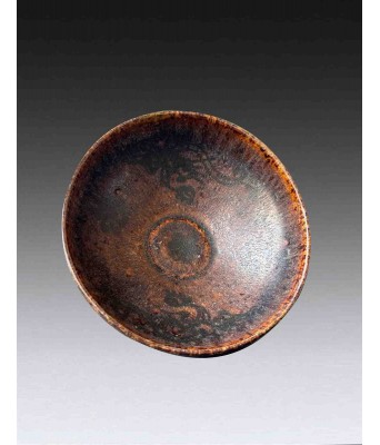 A Chinese Jizhou Phoenix Bowl Song Dynasty