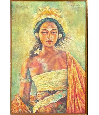Wim Gernard Hofker油画女人肖像
