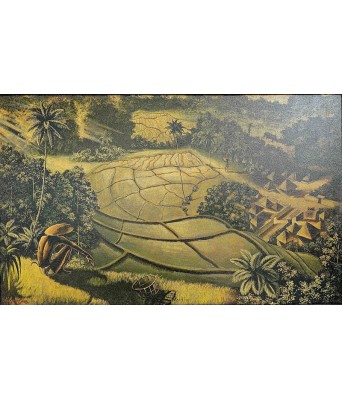 Walter Spies油画风景