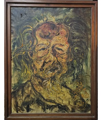 Affandi 油画老人