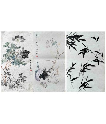 王雪涛一组三张