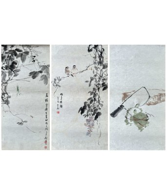王雪涛一组三张