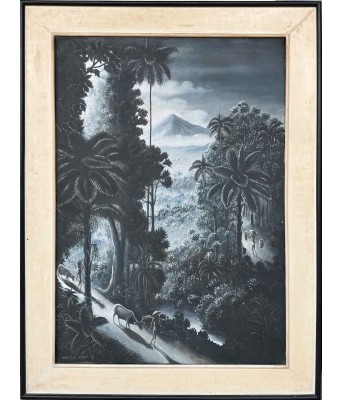 Walter Spies油画风景