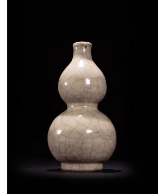 明代官釉葫芦瓶 1368-1644