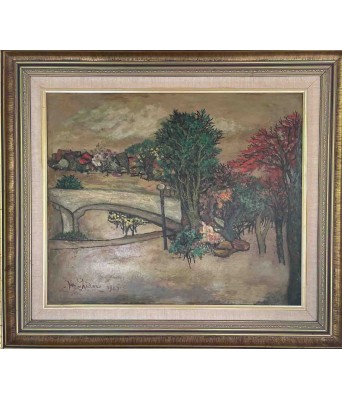 Chia Yu Chian Oil Painting Highway Side Kuala Lumpur