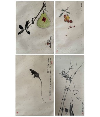 A Group of Chinese Paintings