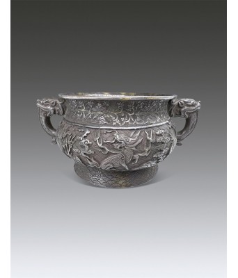 A Silver Phoenix Incensor 17 Century