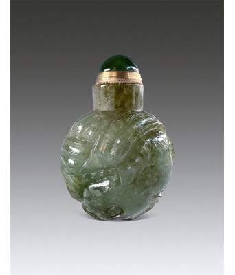 A Chinese Jade Snuff Bottle Qing Dynasty 1644-1912