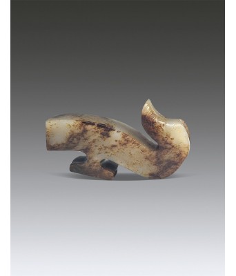 A Chinese Dragon Jade Hook Song Dynasty 960-1279