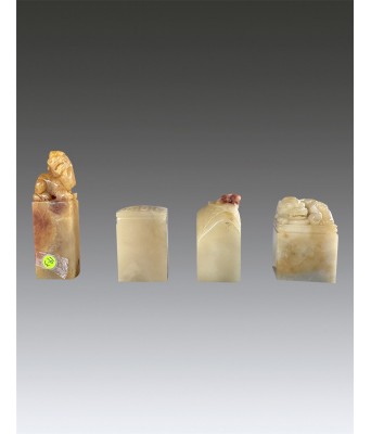 A Group of Shoushan Soapstone