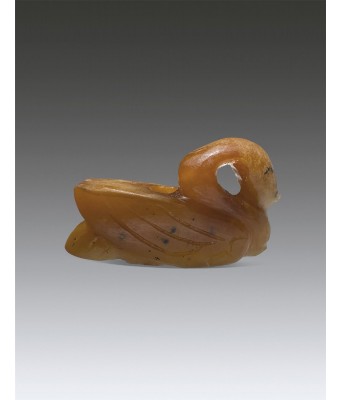A Chinese Jade Bird Liao Jin Dynasty
