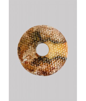 A Chinese Pu Pattern Bi Warring State Period