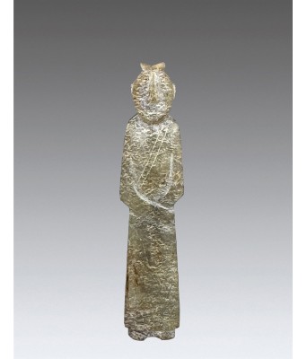 A Chinese Jade Figure Weatern Han Dynasty