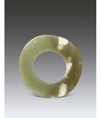 A Chinese Jade Huan Western Zhou Dynasty