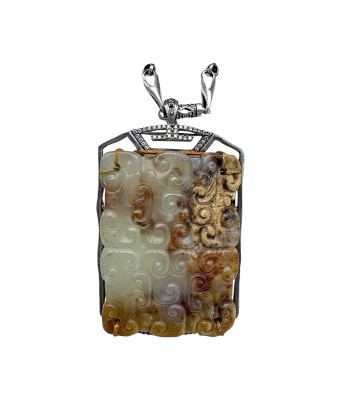 A Chinese Jade Pendant Spring and Autumn Period