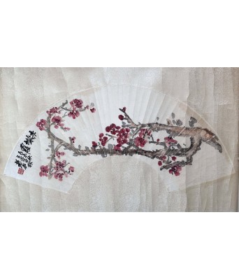 Wu Changshou Plum Fan