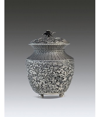 A Chinese Silver Censor Qing Dynasty 1644-1912