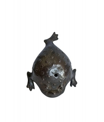 A Chinese Bronze Frog Early Qing Dynasty