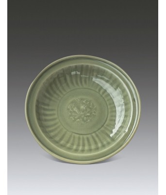 A Chinese Celadon Plate Early Ming Dynasty