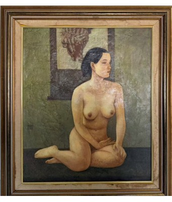 薛雁群油画裸女