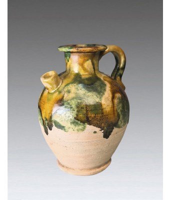 唐代三彩执壶