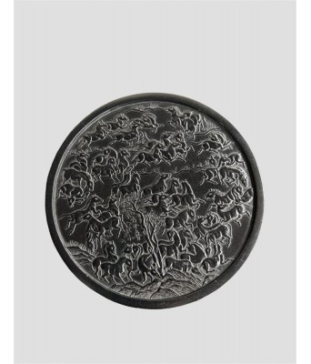 明万历年制方于鲁百骏图墨