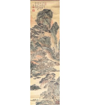 溥心畬山水立轴