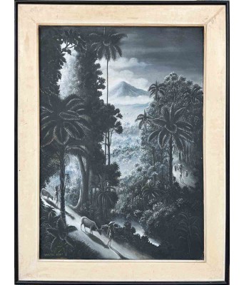 Walter Spies油画风景
